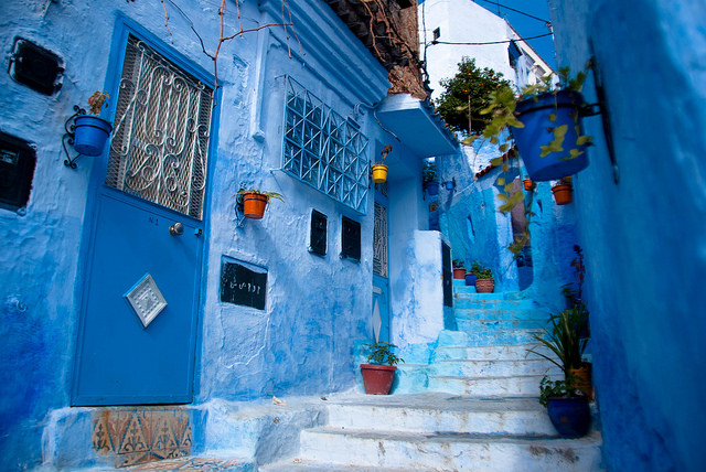 Marokkó kék városa- Chefchaouen