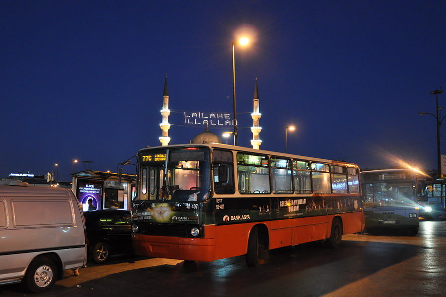 Isztambul - Ikarusz busz