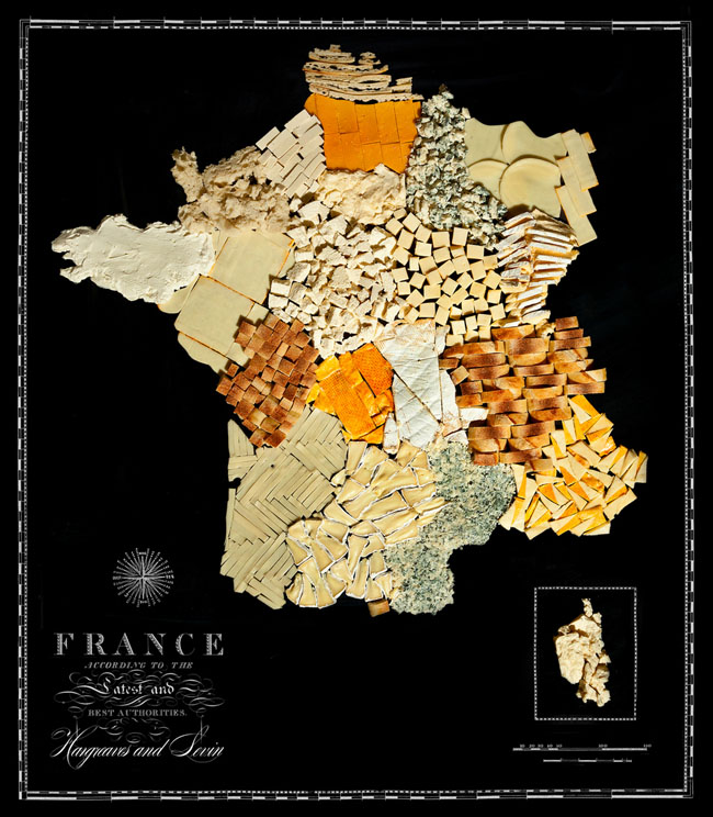 Franciaország kenyérből és sajtból