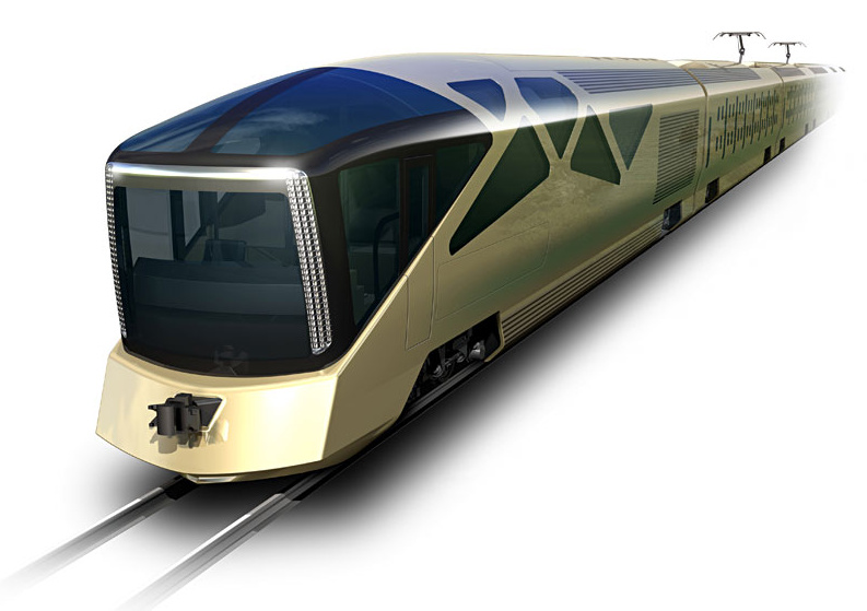 Az új japán luxusvonat látványterve - ilyen lesz a vonat eleje
