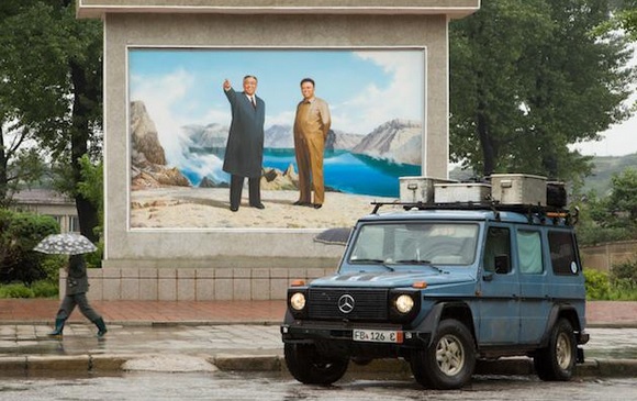 Otto, a Mercedes dzsip Észak-Koreában
