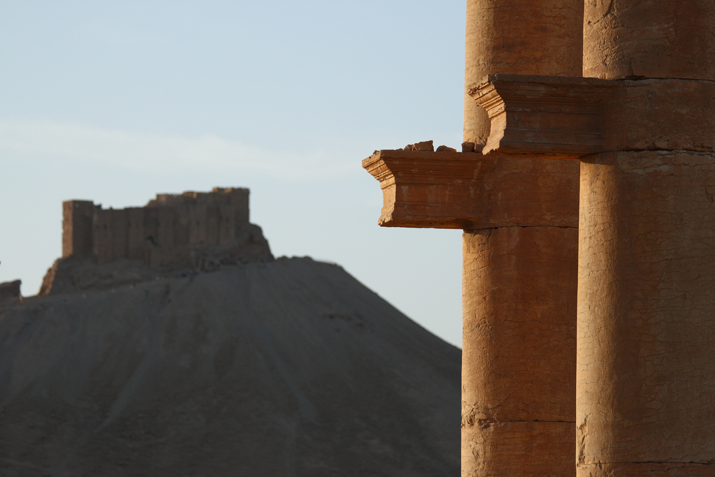 Látkép Palmüráról