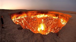 A pokol kapuja, Türkmenisztán
